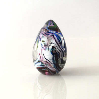 multi-color-art-glass-egg-paperweight