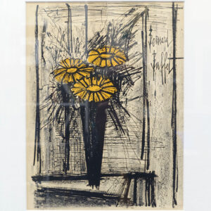 bernard-buffet-original-litho-flowers