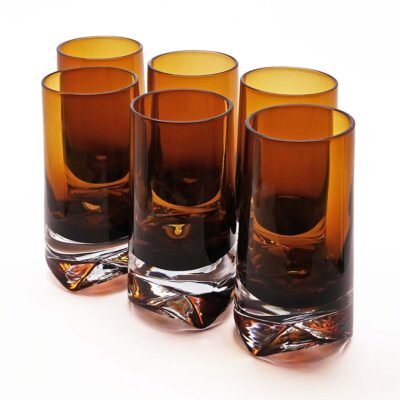 Denby-Milnor Set of Six Highball Glasses