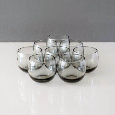 libbey-gray-roly-poly-lowball-rocks-tumblers