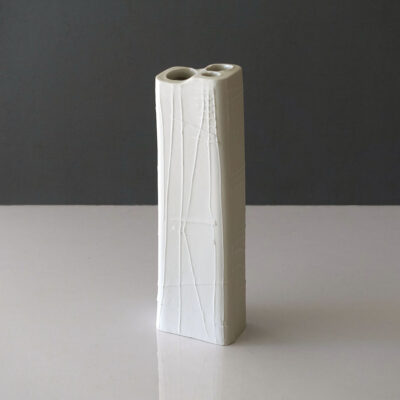 arabia-finland-brutalist-matte-bisque-porcelain-vase