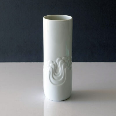 thomas-germany-white-porcelain-op-art-vase