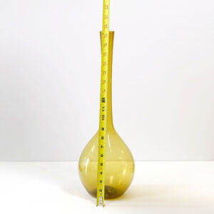 amber-long-neck-teardrop-blown-glass-vase