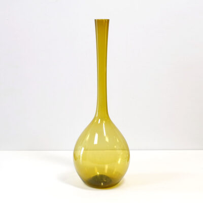 amber-long-neck-teardrop-blown-glass-vase