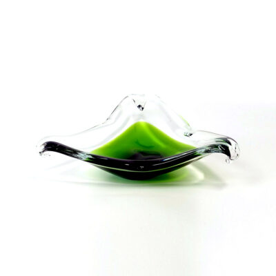 green-sommerso-tricorn-bowl