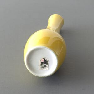 asahi-japan-yellow-bud-porcelain-vase