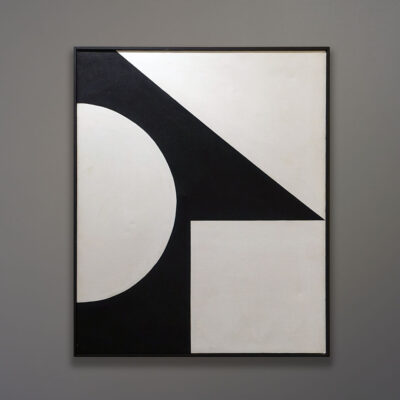 Mid-Century Abstract Hard Edge Painting