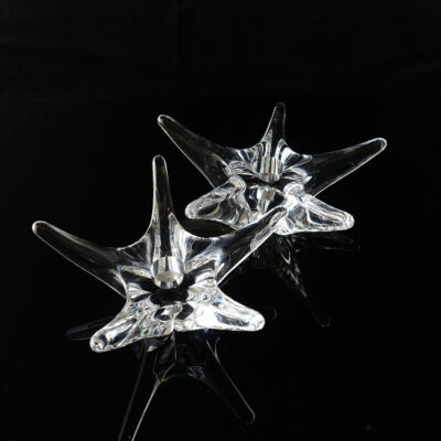 daum-crystal-star-tapered-candle-holder