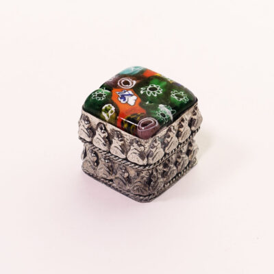 miniature-millefiore-sterling-box