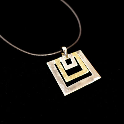 robert-lee-morris-three-squares-sterling-brass-necklace-2