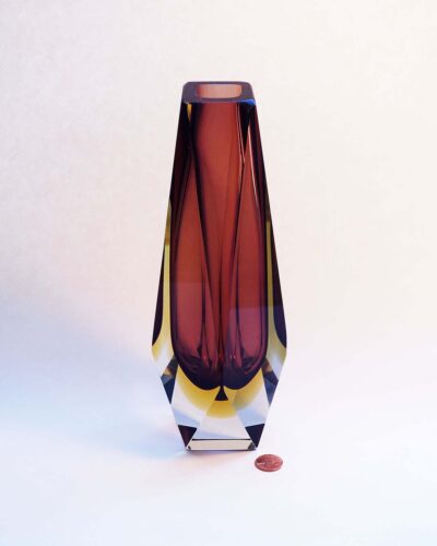 2018-220-faceted-amethyst-yellow-murano-vase