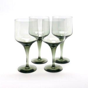 Orrefors Rhapsody Sweden Crystal Glasses-C4