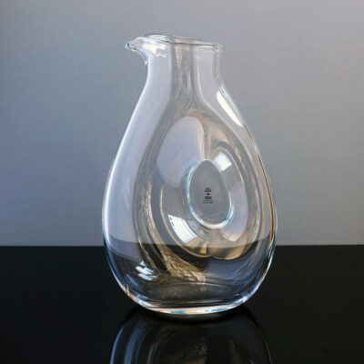 skruf-sweden-blown-glass-pitcher-decanter