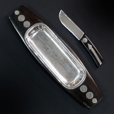 william-spratling-taxco-mexico-sterling-ebony-butter-dish-knife