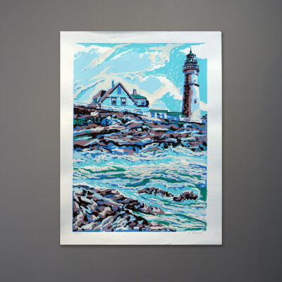 1970s-lighthouse-silkscreen-print-18x24