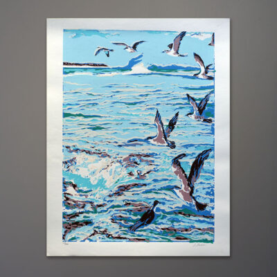 1970s-seagulls-silkscreen-print-18x24