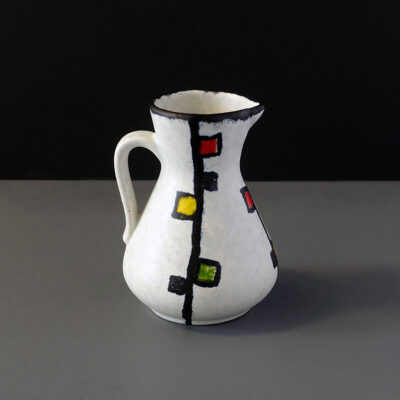 west-german-jasba-mondrian-style-pitcher