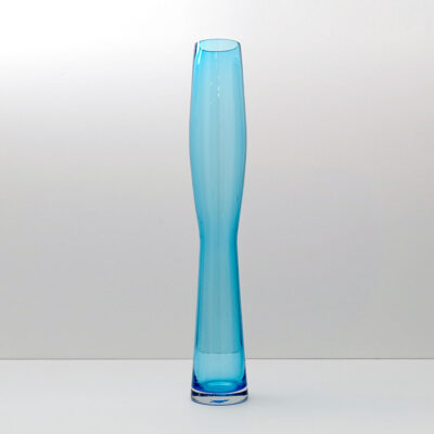 very-tall-slender-italian-blue-glass-vase