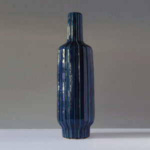 very-tall-blue-ribbed-ceramic-floor-vase2