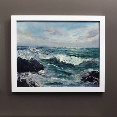 mystery-artist-oil-painting-waves-on-rocks