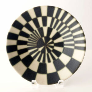 Arabia Finland Target Pattern Platter-1