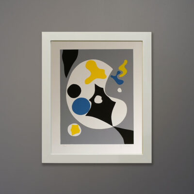 g-becker-abstract-1970s-serigraph-16x20-white-frame