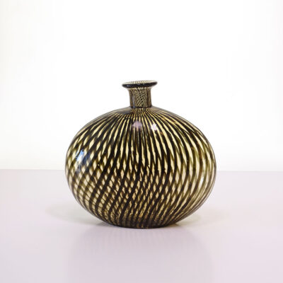 Vetro a fili-flask-art-glass-vase-1