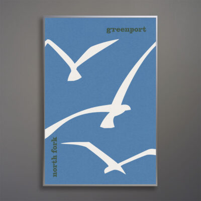 greenport-north-fork-seagulls-poster