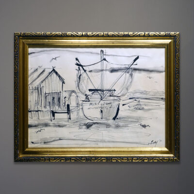 maritime-harbor-original-1971-drawing