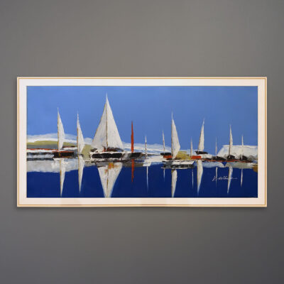 original-k-hillman-sailboat-harbor-painting