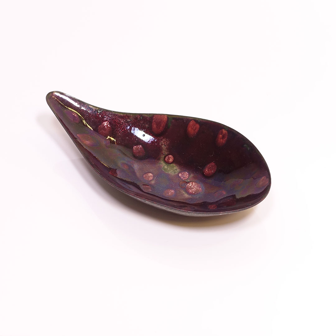 abstract-enamel-on-copper-spoon-holder