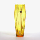 czech-caned-amber-sunflower-vase