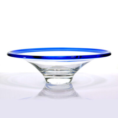 rosenthal-blue-rim-pedestal-bowl