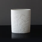 white-matte-bisque-porcelain-op-art-vase-rosenthal-