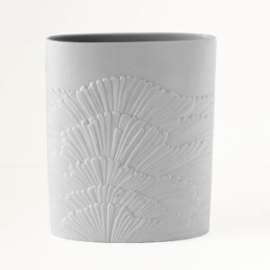 white-matte-bisque-porcelain-op-art-vase-rosenthal-