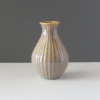 contemporary-gold-gray-ribbed-bud-vase