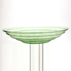 ribbed-green-centerpiece-glass salad-bowl