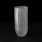 frosted-ribbed-crystal-vase-sweden