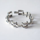 Sterling Gate Link Bracelet