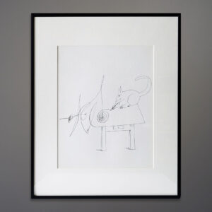 steinberg-1966-doodle-cat-litho