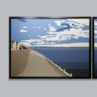 Orient New York 13 ft. Wide Triptych-2