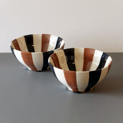 Jonathan Adler Stripes Two Bowls