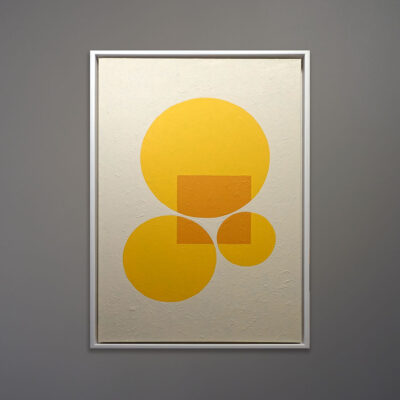 Aron Square Circles II Original Painting