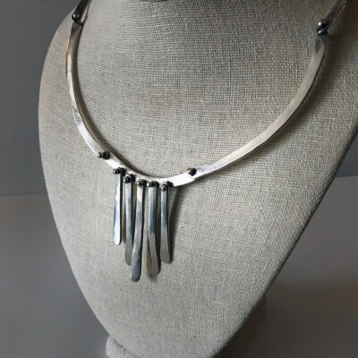 Artisan Sterling Multi-Pendant Collar