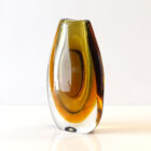 amber-olive-sommerso-pinched-art-glass-2