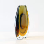 amber-olive-sommerso-pinched-art-glass-2