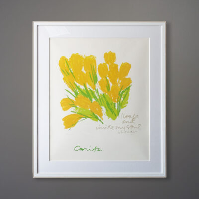 Corita Kent Crocus for Summer Lithograph