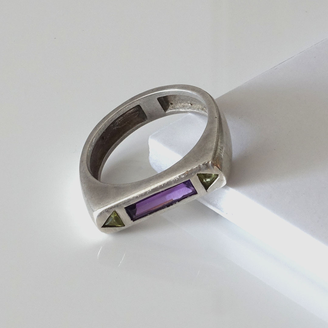 sterling-amethyst-peridot-ring-sz-7