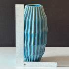 tall-ribbed-blue-decor-vase