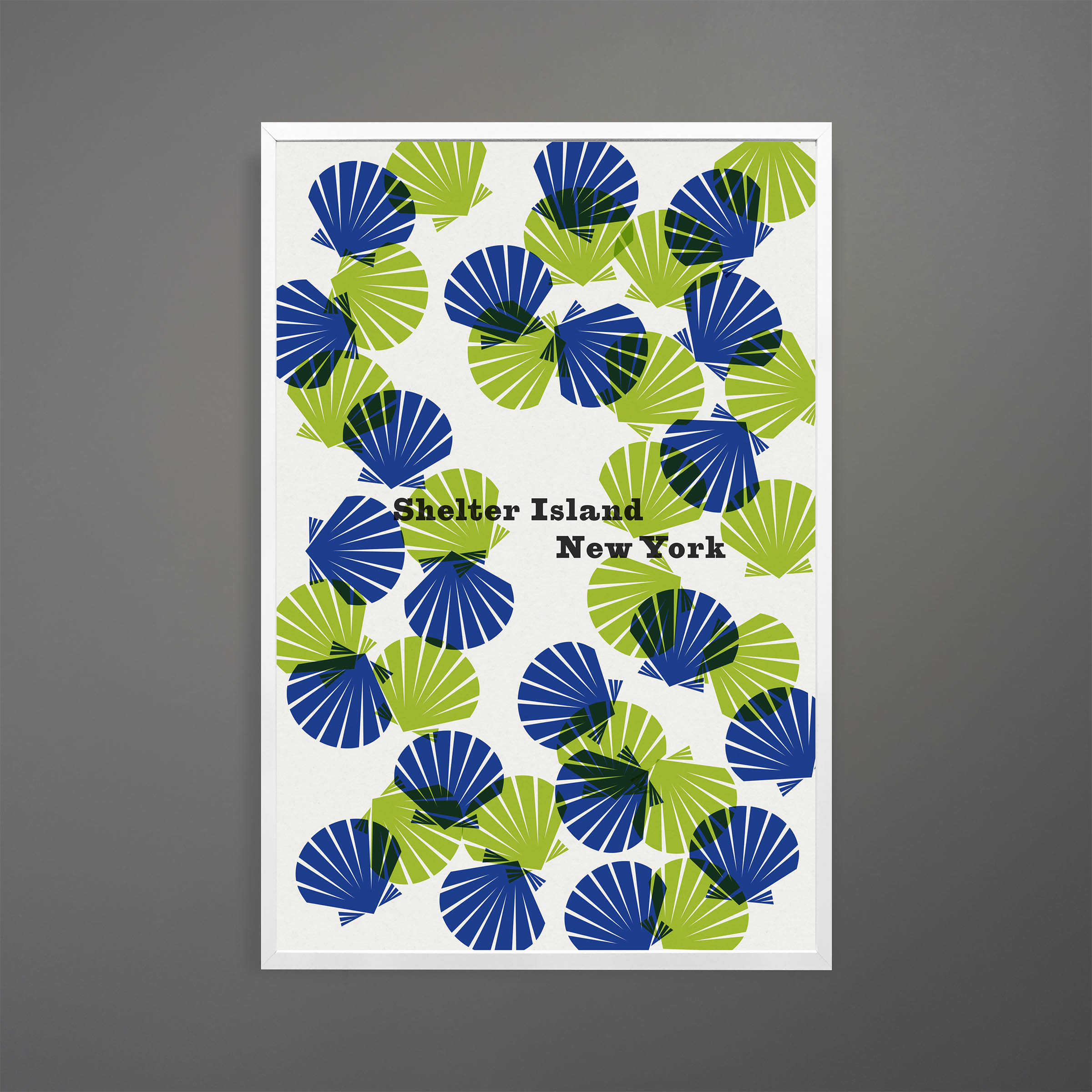 Shelter Island Scallop Poster